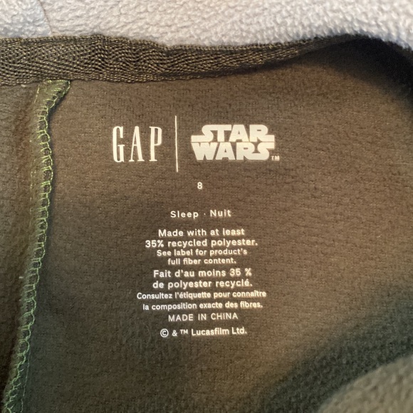 StarWars pjs size 8 Gap - Picture 7 of 8